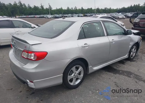 2011 Toyota Corolla S из США, поврежденный, VIN 2T1BU4EE7BC626680